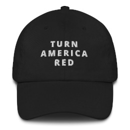Turn America Red Black Hat